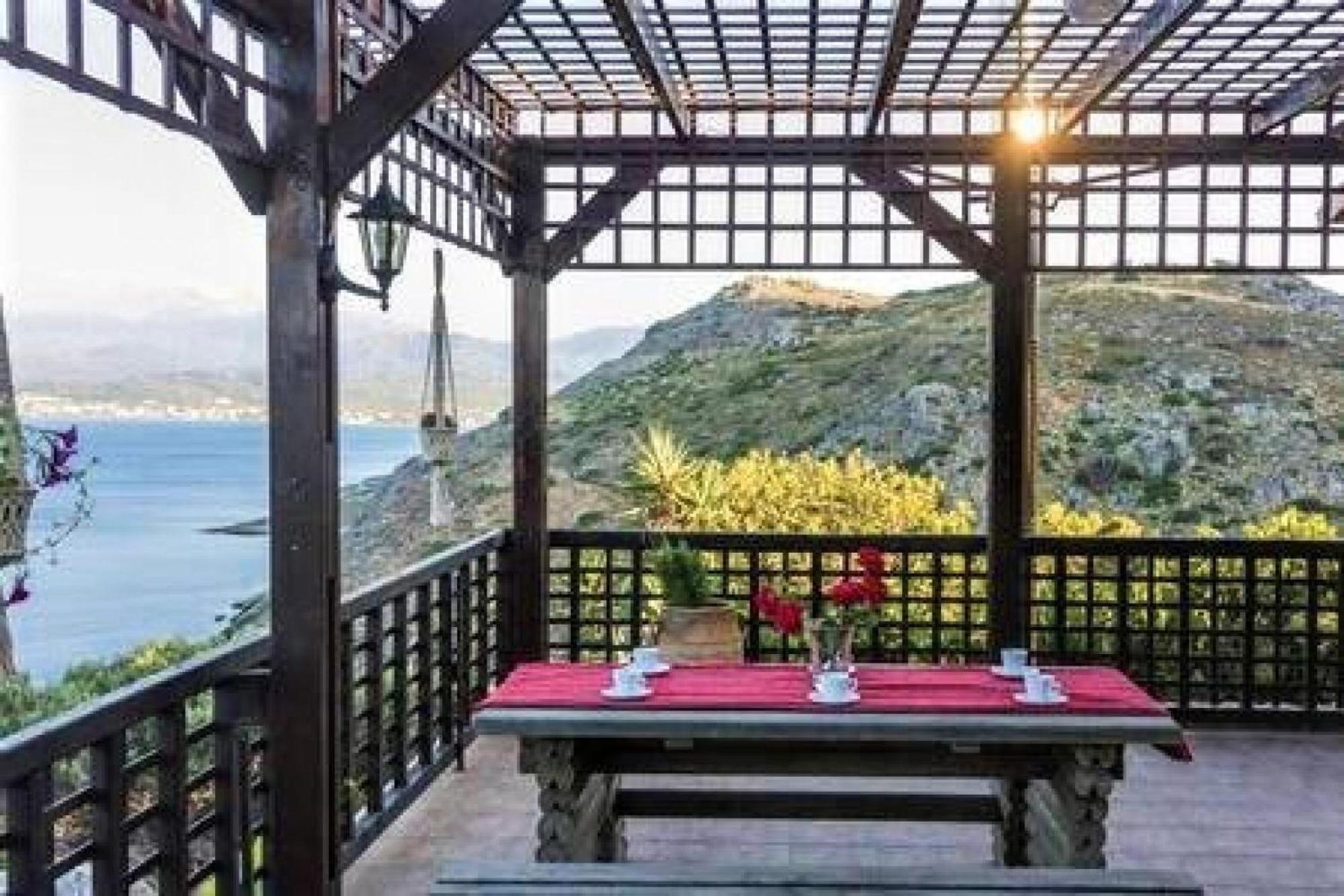 Villa Akrolithos With Private Pool Hanya Dış mekan fotoğraf
