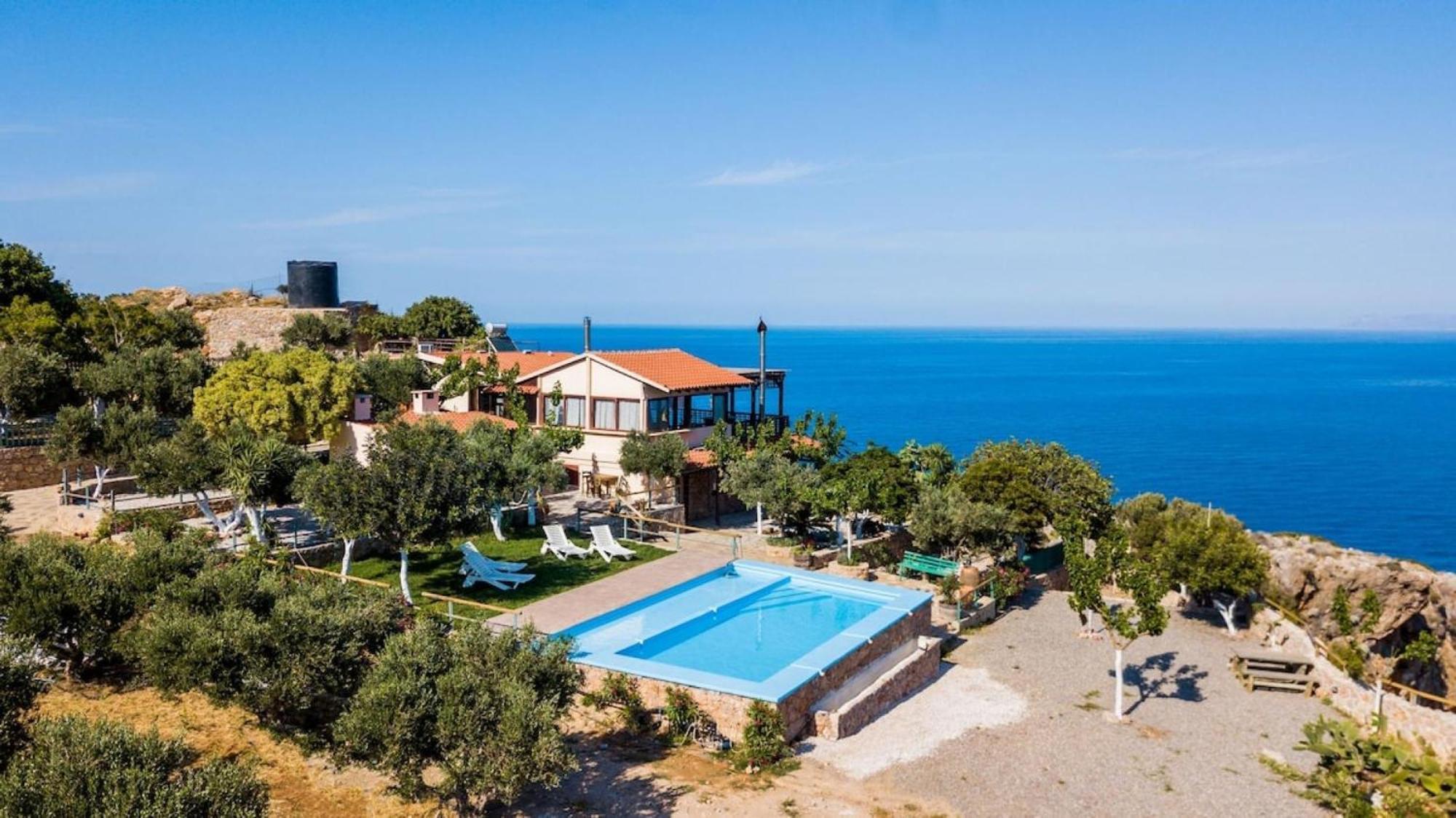 Villa Akrolithos With Private Pool Hanya Dış mekan fotoğraf