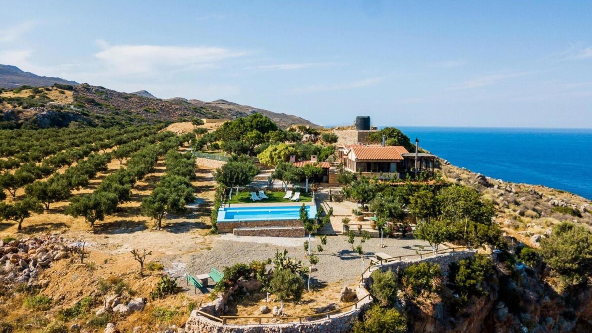 Villa Akrolithos With Private Pool Hanya Dış mekan fotoğraf