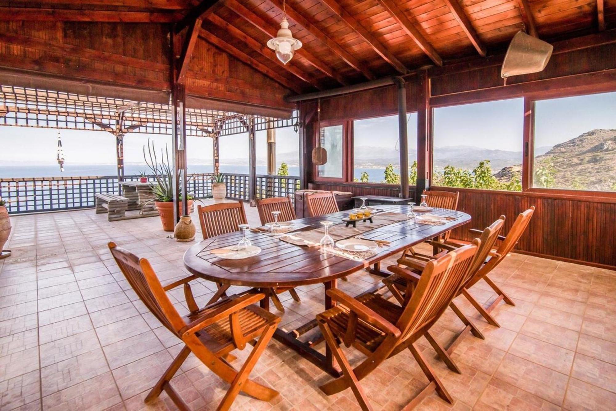 Villa Akrolithos With Private Pool Hanya Dış mekan fotoğraf